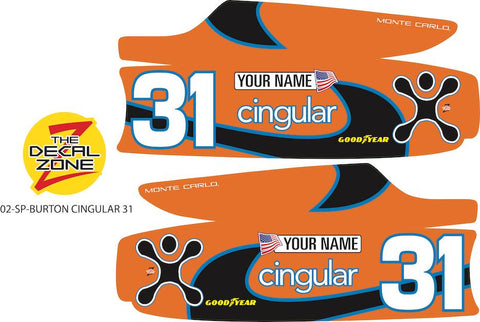 02-SP-BURTON CINGULAR NASCAR