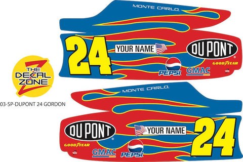 03-SP-DUPONT 24 GORDON NASCAR