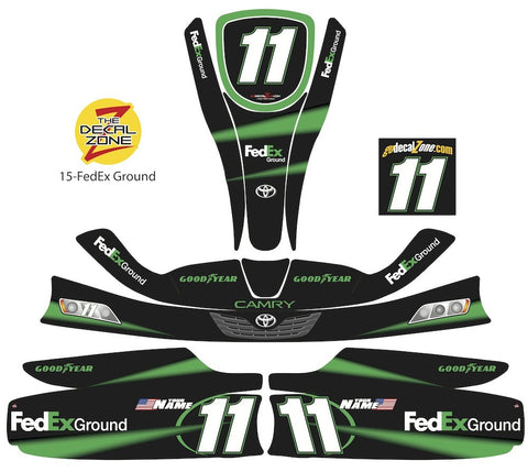 15-FedEx Ground NASCAR